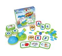 Learning Resources Alphablasters! Letter & Spelling Game, Educational Indoor Games, Preschool Alphabet, Toddler Brain Toys, Toddler Preschool Learning, 85 Pieces, Age 4+, Multicolor (LER5024)