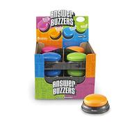 Learning Resources Answer Buzzers Classpack, Teacher Supplies, Teacher Resources, Batteries Included, Set of 12, Ages 3+ (Product is not recordable)