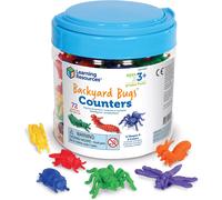 Learning Resources Backyard Bugs Counters Education Toys for Kids - Set of 72