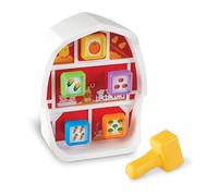 Learning Resources Barnyard Pounding Bench, 3 Pieces, Ages 18 Months+, Hammering & Nailing Toys, Preschool Learning Activities, Toddler Toys, Montessori Toys