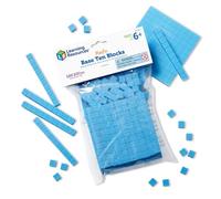 Learning Resources Base Ten Blocks Activity Set (Set of 121)