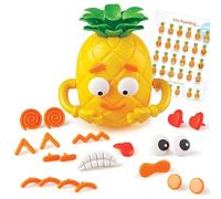 Learning Resources Big Feelings Pineapple, Ages 3+, Emotional Learning Toy, Social Emotional Playset, Build Feelings Faces with 26 Pieces