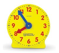 Learning Resources Big Time Mini Clock Smart Pack, Learn to Tell Time, 5+ | Learn to tell the time with a colour-coded teaching clock that makes hour and minute relationships easy to understand
