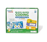 Learning Resources Block-based Coding Student Activity Set for Scratch, Coding for Beginners, Learn to Code, Step by Step Coding, Ages 8+