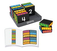 Learning Resources Brainometry Cubed, Logical Thinking Skills Game, Brain Teaser Puzzles, Fidget Cubes, Brain Games, Travel Game, Ages 6 7 8+