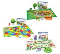 Learning Resources Buddies Pet Set 3 Games in 1 - 27 Pieces Ages 4+ Preschool Learning Toys Colors Number Shapes Recognition Toddler Learning Games