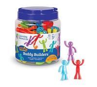 Learning Resources Buddy Builders | Fine Motor, Hand Eye Coordination Toy, 32 Pieces, Ages 3+