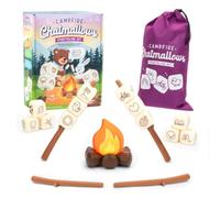 Learning Resources Campfire Chatmallows Story Telling Set, Creative Story Cubes & Social Skills Activities, Conversation Starter Game, Interactive Sequencing Set for Imaginative Kids Ages 4+