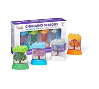 Learning Resources Changing Seasons Sensory Tubes, Sensory Fidget Tubes, Ages 3+, Learning Weather for Kids, Anxiety Calming Tools, Stress Relief Toys, Calm Down Corner Supplies
