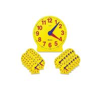 Learning Resources Class Room Clock Kit, 25 Piece
