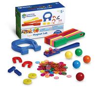 Learning Resources Classroom Magnet Lab Kit, 224 Pieces, Ages 5+ | Compare magnetic properties & test attraction with a 224-piece magnet science kit for hands-on experiments and exploration