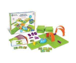Learning Resources Code & Go™ Robot Mouse Activity Set, Coding Robot 4+ | Explore maze challenges with a coding robot, creating step-by-step routes that introduce sequencing and STEM learning