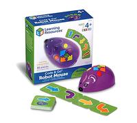 Learning Resources Code & Go Robot Mouse - 31 Pieces, Ages 4+, Coding STEM Toys, Screen-Free Coding Toys Kids,Back To School Gifts, Robot Toy