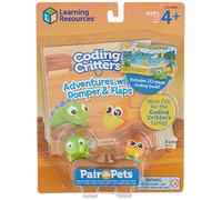 Learning Resources Coding Critters Pair-A-Pets Adventures with Romper & Flaps