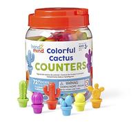 Learning Resources Colourful Cactus Counters, Early Years Classroom maths Counters for Kids, Learn To Count, Build Number Sense, Patterning, Sorting, Subitising, Ages 3+