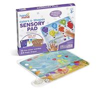 Learning Resources Colours & Shapes Sensory Pad, Reusable Sensory Bag for Kids, Fine Motor Skills Toy, 16 Fine Motor Activities, 24 Plastic Shapes, Ages 3+, Multicolou