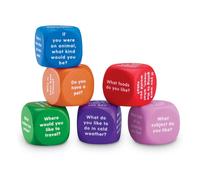 Learning Resources Conversation Cubes For Improving Children's Social Skills