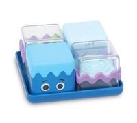 Learning Resources Cool Down Cubes Sensory Fidget Set of 4, Ages 3+, Calm Down Corner Toys, SEL Toys