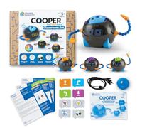 Learning Resources Cooper the STEM Robot Classroom Set, Kids Gift Set, STEM Set, Robotics Kit, Coding Robot, Coding Toys for Kids, Ages 5+