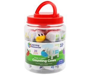 Learning Resources Counting Cows Snap Together Early Numeracy Set LER6707