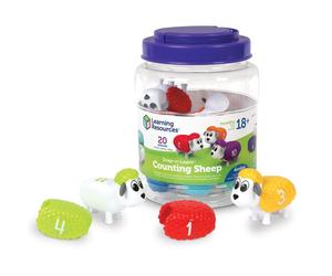 Learning Resources Counting Sheep - Snap Together Number Learning Toy for Kid's