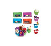 Learning Resources Create-a-Space Storage Bundle, Home School Set, Classroom Accessories, Ages 3+