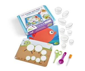 Learning Resources Create Your Play Sensory Tray, Loose Parts Play, Fine Motor Skills Toys For 3 Year Old, Scissor Skills, Occupational Therapy Tools, Sensory Trays With Lids