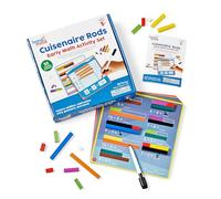 Learning Resources Cuisenaire Maths Activity Set - Ages 5+, Place Value Manipulatives for KS1 Maths Classroom