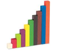 Learning Resources Cuisenaire Rods Wooden Rods Introductory Set