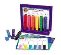 Learning Resources Deluxe Rainbow Fraction Tower Activity Set