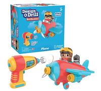Learning Resources Design & Drill Bolt Buddies Plane, Aeroplane Playset with Aeroplane & Pilot Figure, Science & STEM Toy, Kids Gift Ages 3 4 5+