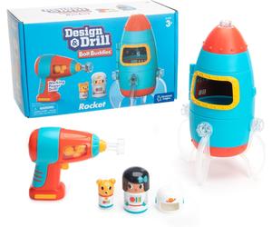 Learning Resources Design & Drill Bolt Buddies Rocket Ship Build a Rocket Fine