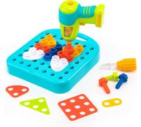 Learning Resources Design & Drill Shapes Workshop Kids Drill Set Age 3+