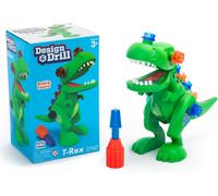 Learning Resources Design & Drill T-Rex Dinosaur Take Apart Toy with 12 Pieces