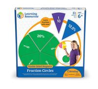 Learning Resources Double-Sided Magnetic Demonstration Rainbow Fractio