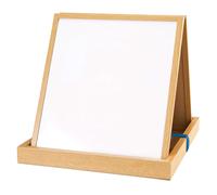 Learning Resources Double-sided Tabletop Easel Wood 19.6D x 21.8W x 3.1H Multi-color