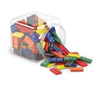 Learning Resources Doublesix Dominoes In Bucket