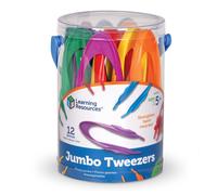 Learning Resources Easy Grip Tweezers Set of 12 For Children & Toddler