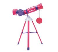 Learning Resources EI-5129P GeoSafari Jr My First Telescope Pink, Toy Telescope for Kids, STEM Toy, Ages 4+