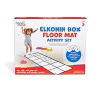 Learning Resources Elkonin Box Activity Mat, Phonics Game, Phonemic Awareness, Kids Active Play, Preschool Learning Activities, Early Literacy Game, Ages 3 4 5 +
