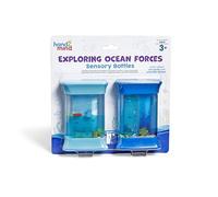 Learning Resources Exploring Ocean Forces Sensory Tubes, Sensory Toys, Ages 3+, Calming Fidget, 2 Tubes