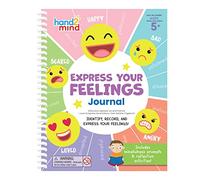Learning Resources Express Your Feelings Journal, Activity Book for Kids to Recognise and Express Emotions and Feelings, Self-Regulate, Learn Mindfulness, Ages 5+