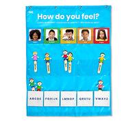Learning Resources Express Your Feelings Pocket Chart Kids Communicate Emotions To Teachers, Social Emotional Learning, Teacher Supplies For Classroom, Mindfulness For Kids, Anxiety Relief