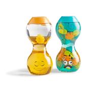 hand2mind Express Your Feelings Sensory Bottles Overwhelmed & Calm, Ages 3+, Emotional Learning Toys, 2 Bottles, 2 Feelings