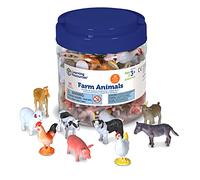 Learning Resources LER0810 Farm Animal Counters, Set of 60