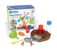 Learning Resources Fizzy Volcano Preschool Science Lab Set Ages 4+, Fizzy Foamy Reactions Chemistry Experiments for Kids, STEM Toys for Kids, 13 Pieces