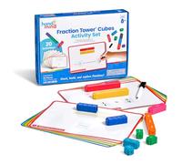Learning Resources Fraction Tower Cubes Activity Set, Ages 8+, STEM Toy