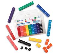 Learning Resources Fraction Tower Equivalency Cubes - 51 Pieces Ages