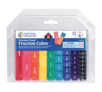 Learning Resources Fraction Tower Fraction Cubes