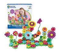 Learning Resources Gears! Gears! Gears! Build & Bloom Flower Garden, Gears & Construction Toy, STEM Toys, Gears for Kids